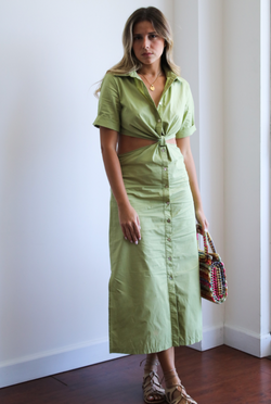 Tattiana Green Dress