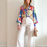 Full Moon Linen Pants