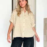 Cora Gingham Top