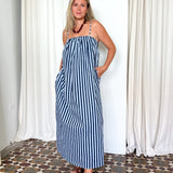Ali Striped Midi Dress