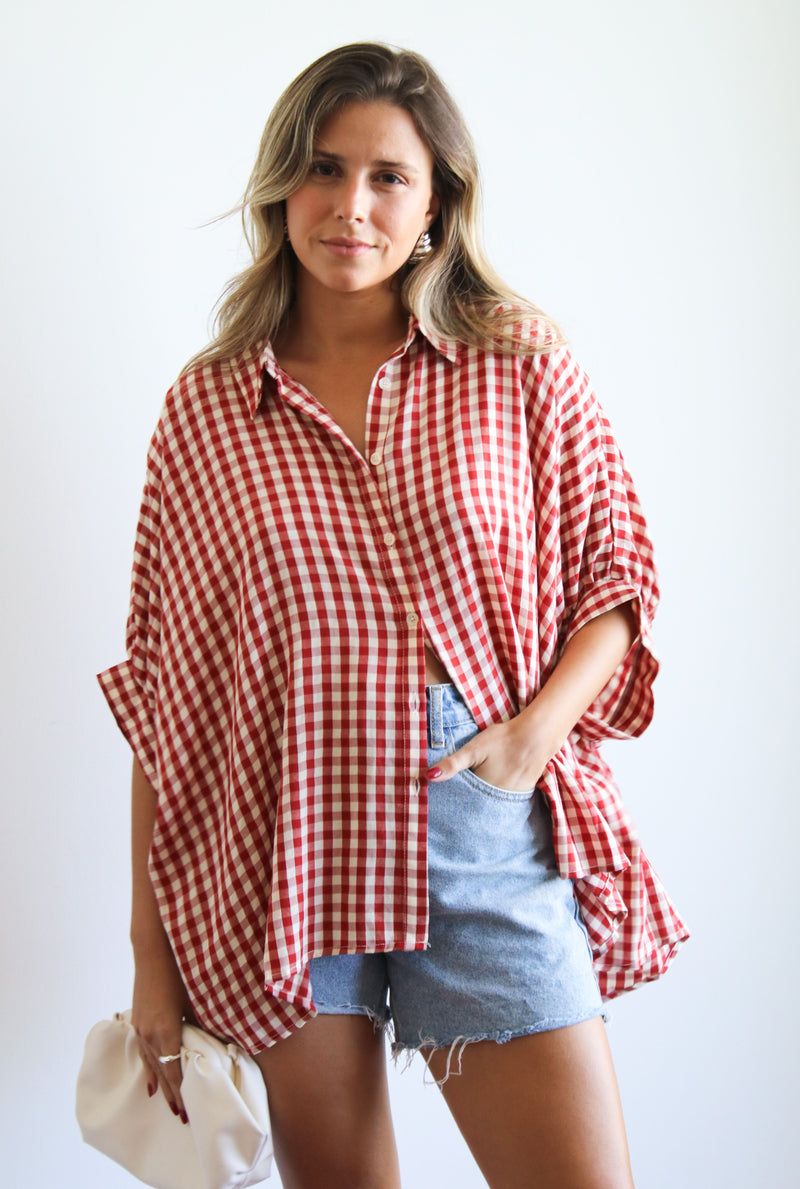 Fabiana gingham Top