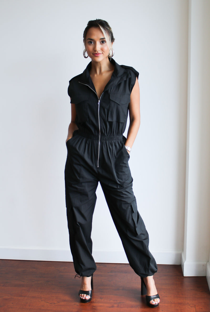 Aspen Black Jumpsuit
