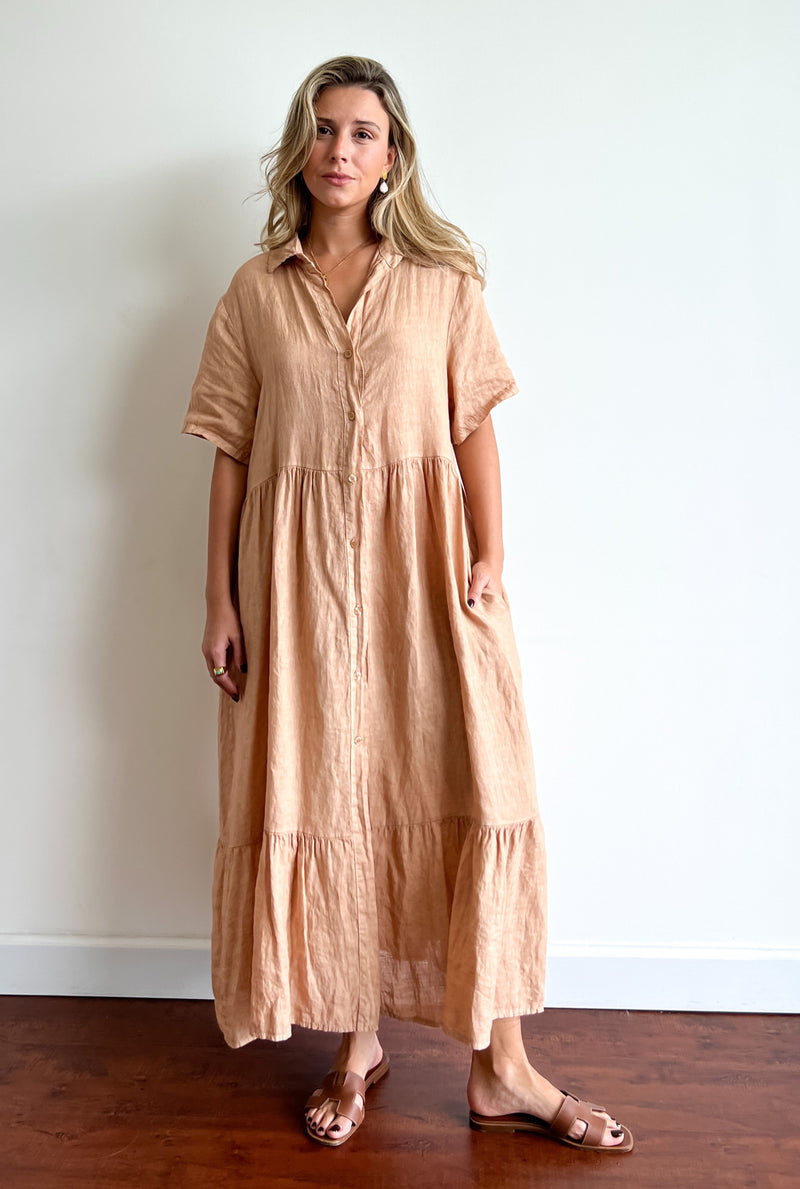 Mica Linen Dress