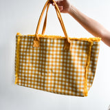 Gingham Tote Bag