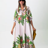 La jungla Silky Dress
