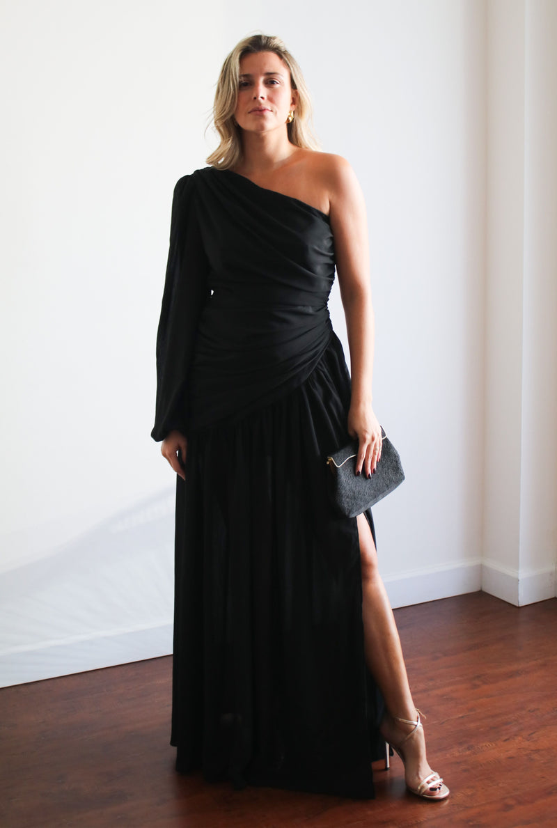 Camelia Black Dress