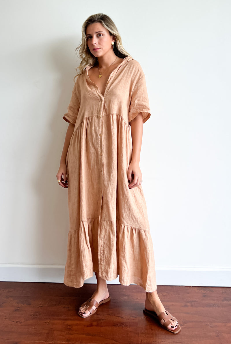 Mica Linen Dress