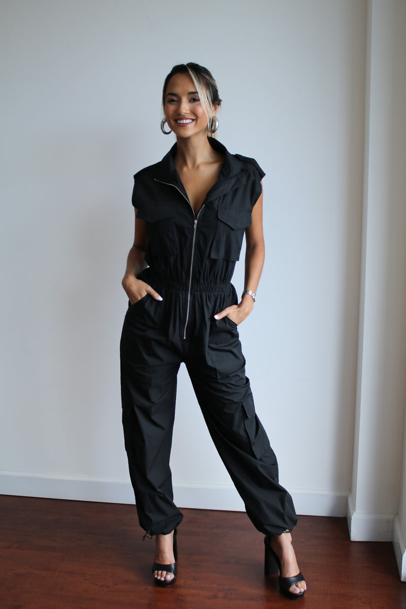 Aspen Black Jumpsuit