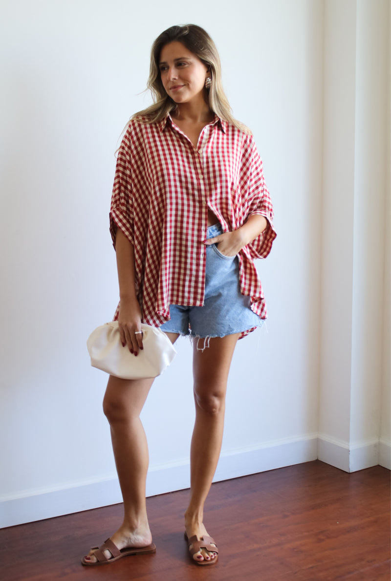 Fabiana gingham Top