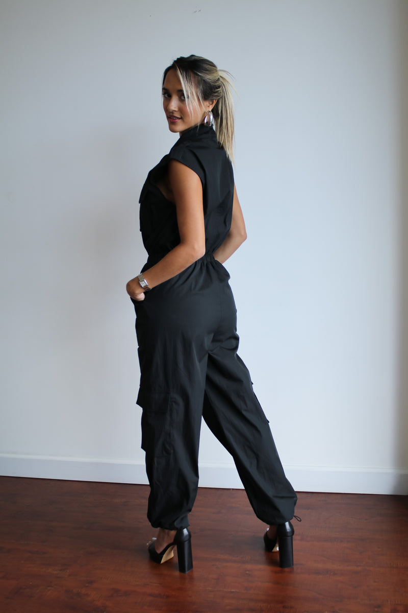 Aspen Black Jumpsuit