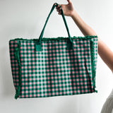 Gingham Tote Bag