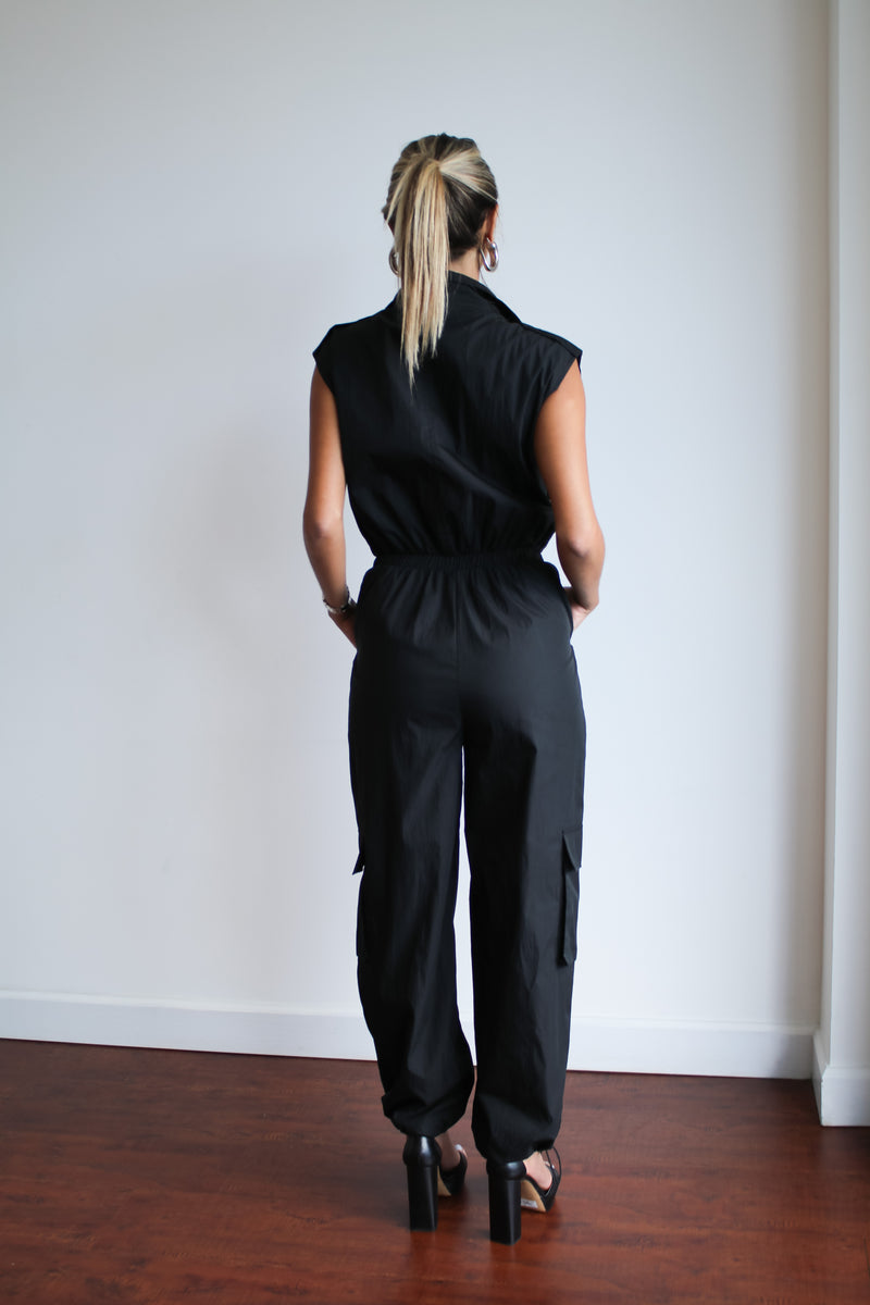 Aspen Black Jumpsuit