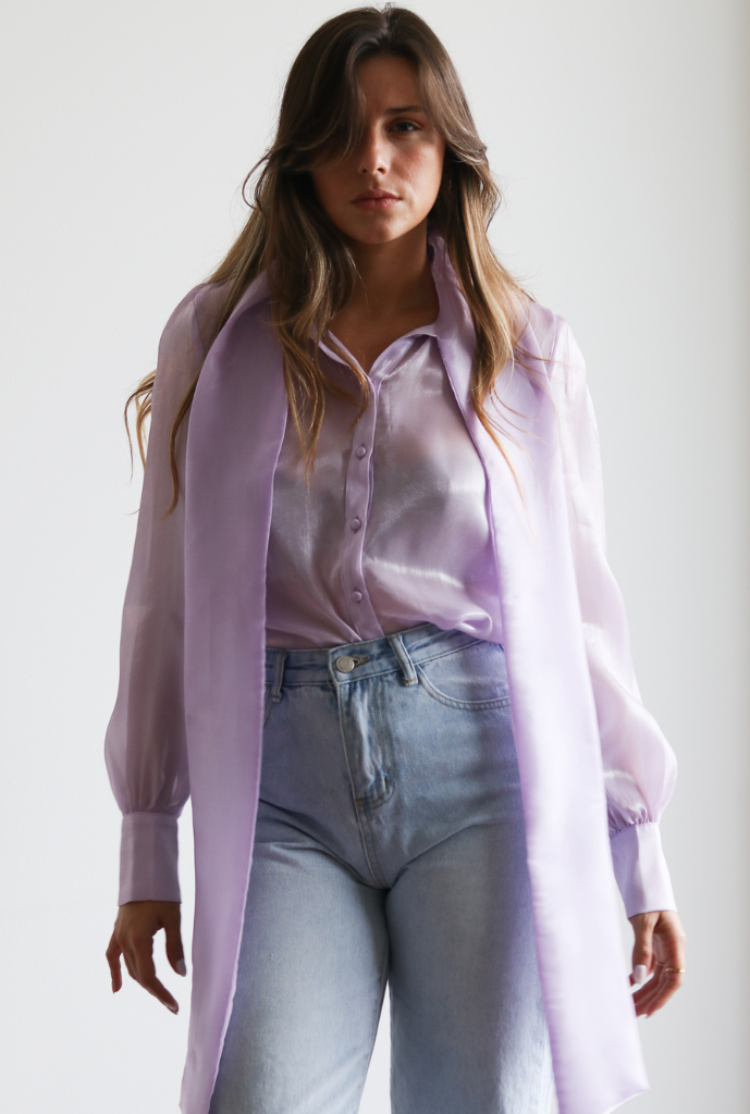 Lavender Garden Top