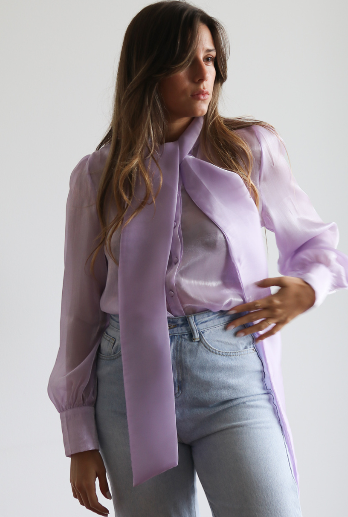 Lavender Garden Top