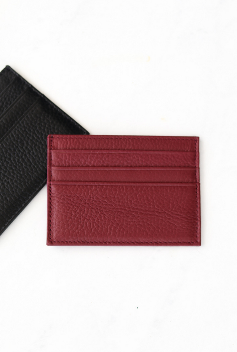 Vegan Leather Card Case - Wallet