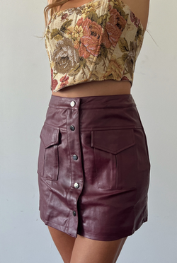At First Sight Wine Skirt