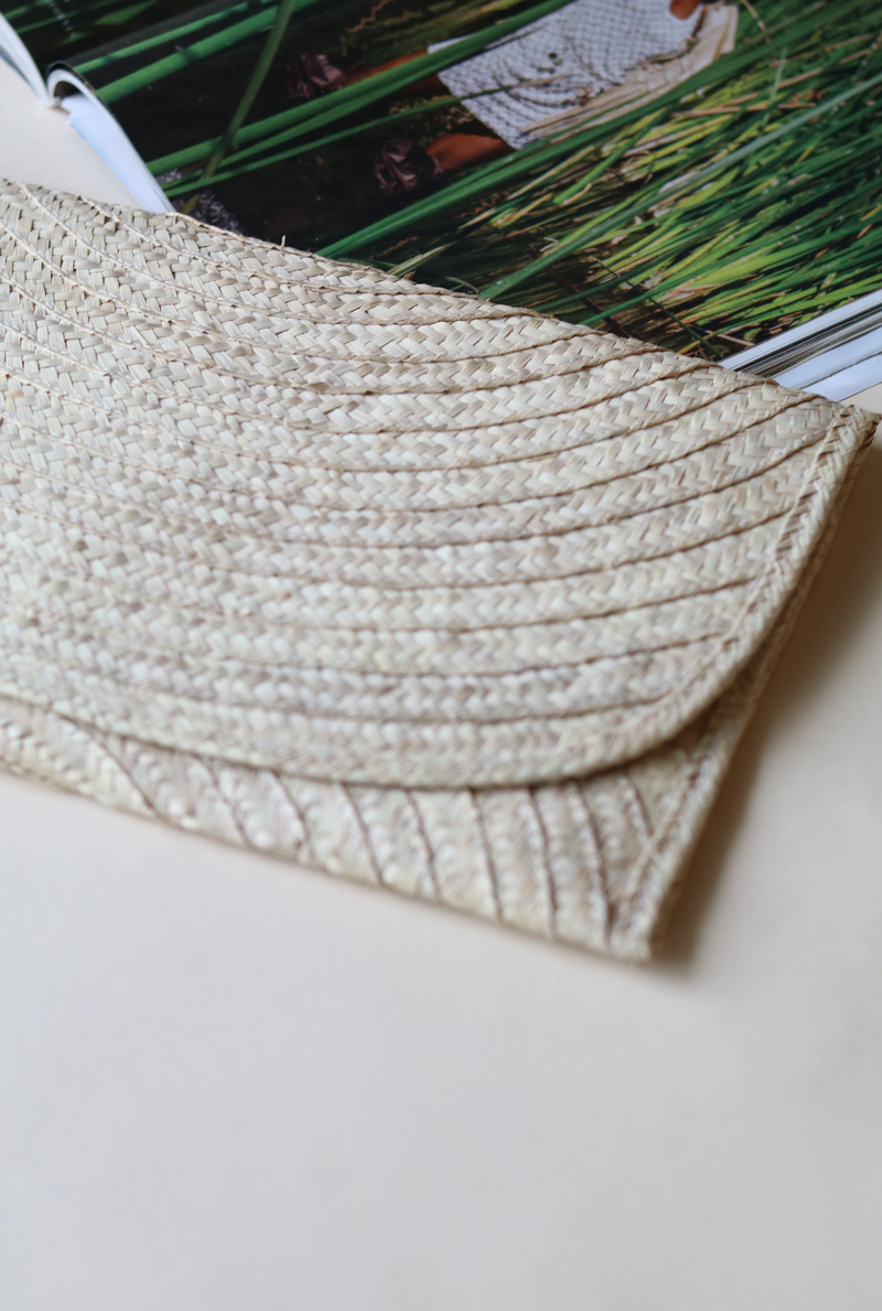 Maui STRAW HANDMADE Clutch-BAGS (EXCLUSIVE DESIGNS) - LUVH